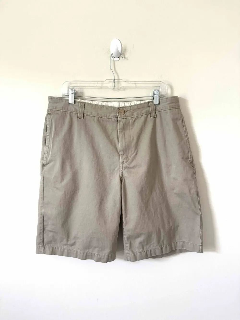 The North Face Khaki Chino Cotton Shorts Tan Size 36